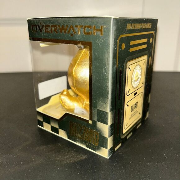 SDCC 2018 Blizzard Exclusive Overwatch Goldimari UFO Small Plushie - Picture 2 of 5